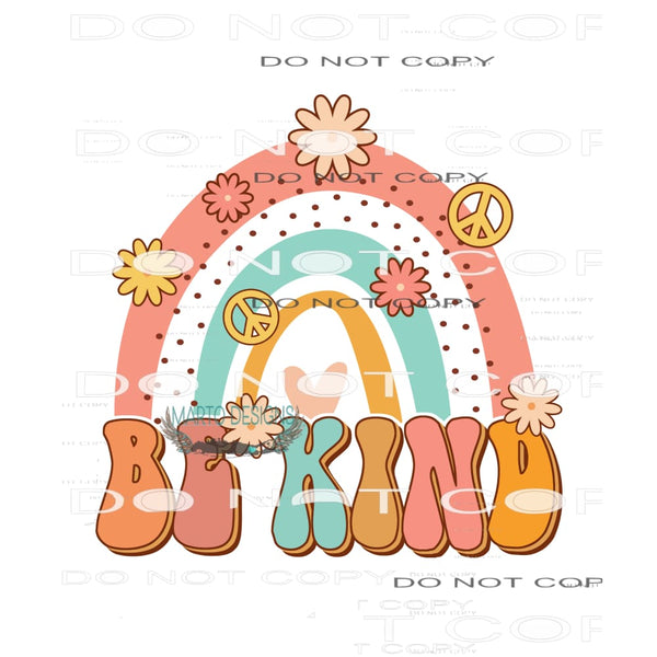 Be Kind #11079 Sublimation transfers - Heat Transfer