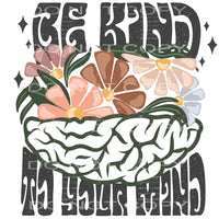 Be kind to your mind # 915 Sublimation transfers - Heat