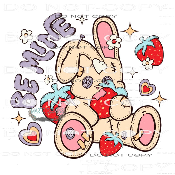 Be Mine #11248 Sublimation transfer - Heat Transfer Graphic