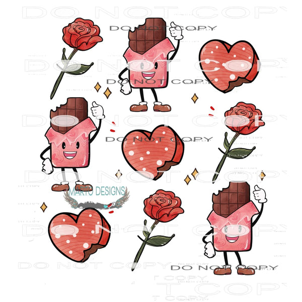 Be Mine #11262 Sublimation transfer - Heat Transfer Graphic