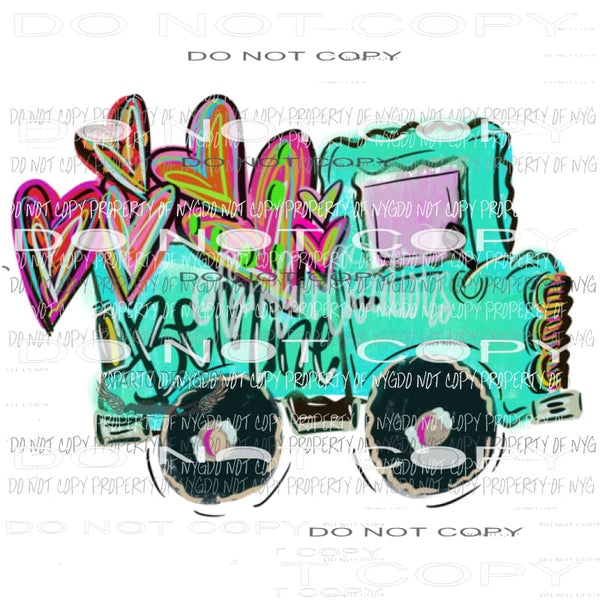 Be mine truck Sublimation transfers Heat Transfer