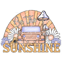 Be the sunshine # 770 Sublimation transfers - Heat Transfer