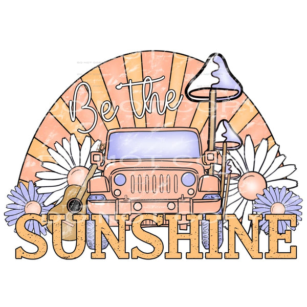 Be the sunshine # 770 Sublimation transfers - Heat Transfer