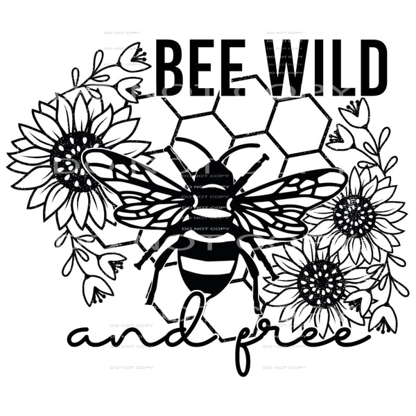 Be wild be free # 913 Sublimation transfers - Heat Transfer