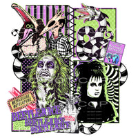 Beetlejuice #5861 Sublimation transfers - Heat Transfer
