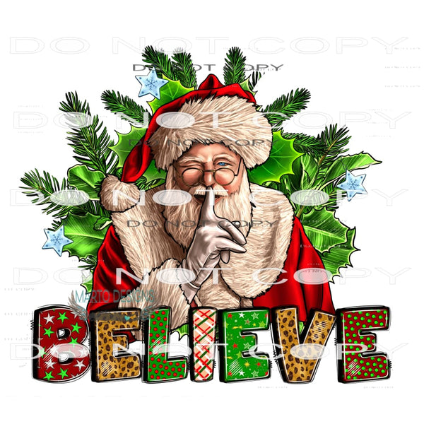 Believe #7194 Sublimation transfers - Heat Transfer Graphic