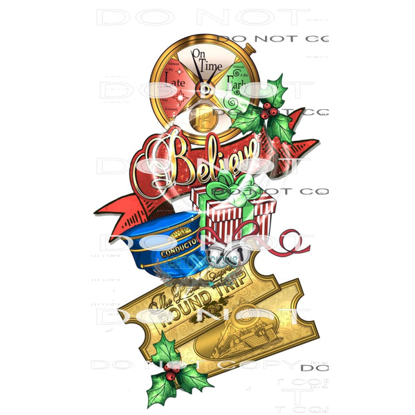 Believe #8334 Sublimation transfers - Heat Transfer Graphic