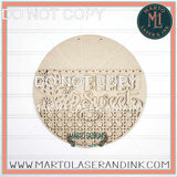 Berry Sweet # 021 Wood Laser Blank | DIY Craft Cutout