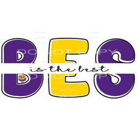 BES is the Best custom school # 88839 Sublimation transfers