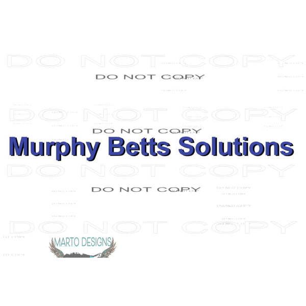 Betty Custom 2 Sublimation transfers - Heat Transfer