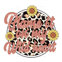 Blame it all on my roots # 629 Sublimation transfers - Heat