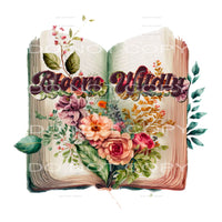 Bloom wildly # 789 Sublimation transfers - Heat Transfer