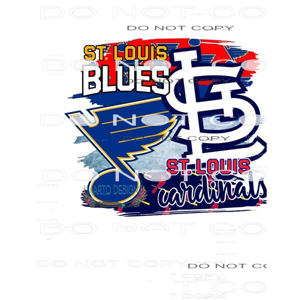 blues # 2534 Sublimation transfers - Heat Transfer Graphic