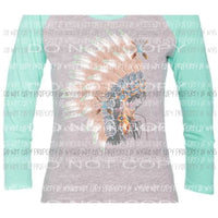 BOHO Woman headdress head dress sublimation transfer Heat Transfer
