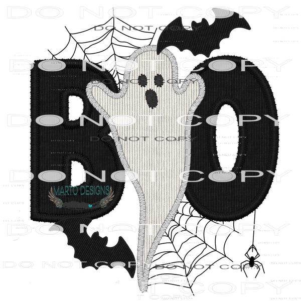 Boo #6951 Sublimation transfers - Heat Transfer Graphic Tee