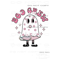 Boo Crew #6469 Sublimation transfers - Heat Transfer Graphic