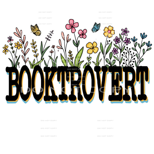 Booktrovert #5473 Sublimation transfers - Heat Transfer