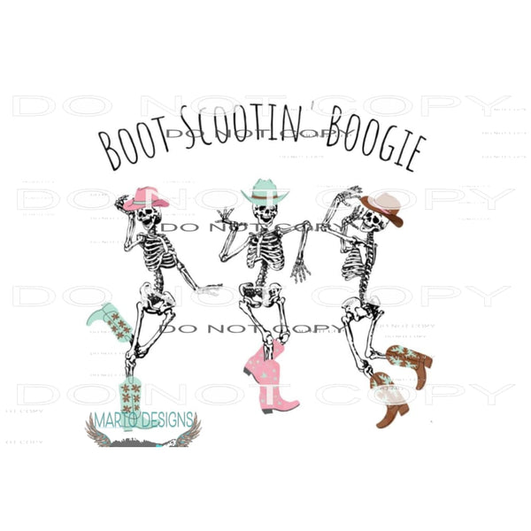 boot scootin boggie # 1106 Sublimation transfers - Heat