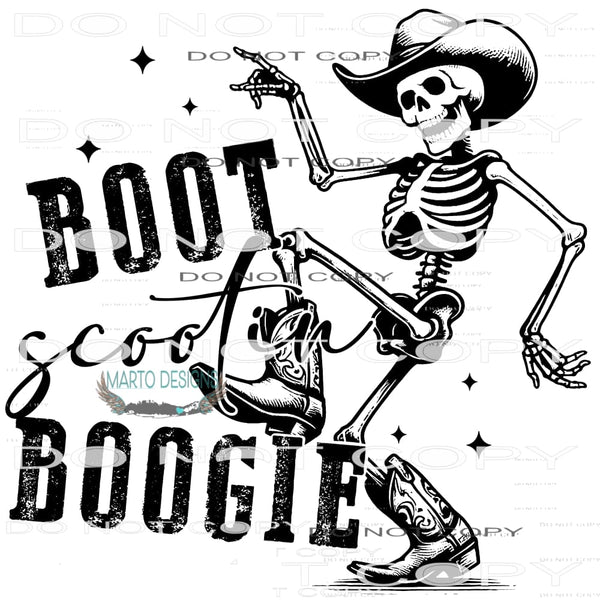 Bootleg Scootin Boogie #9418 Sublimation transfers - Heat