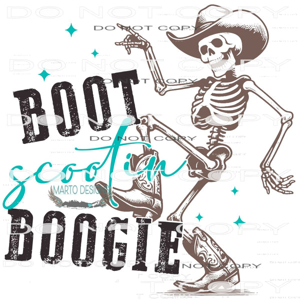 Bootleg Scootin Boogie #9419 Sublimation transfers - Heat