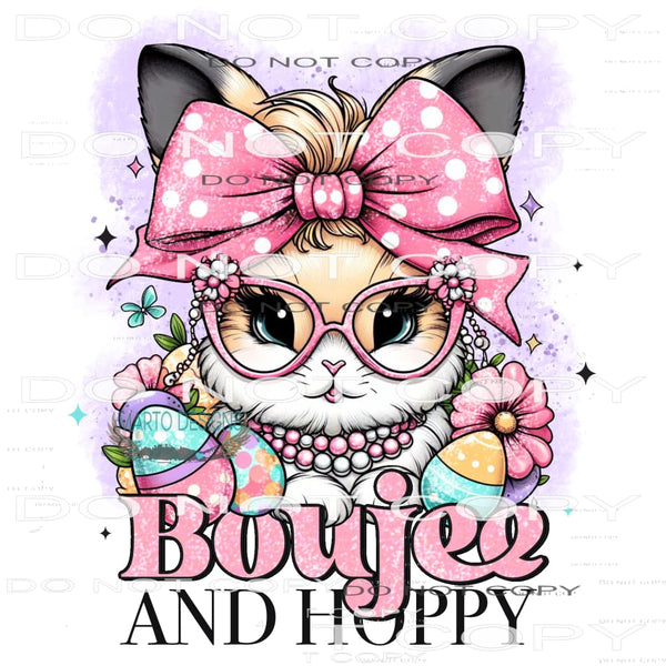Boujee And Hoppy #9444 Sublimation transfers - Heat Transfer