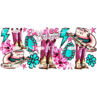 Boujee Cowgirl #9199 Sublimation transfers - Heat Transfer