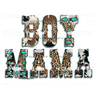 Boy Mama #10523 Sublimation transfers - Heat Transfer