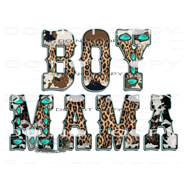 Boy Mama #10523 Sublimation transfers - Heat Transfer