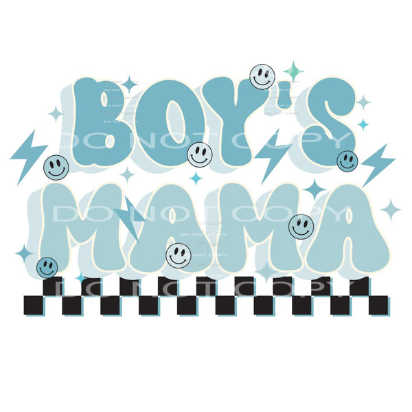 Boy’s Mama #4791 Sublimation transfers - Heat Transfer