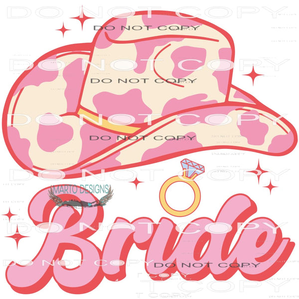 Bride #6418 Sublimation transfers - Heat Transfer Graphic