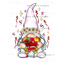 Bride Gnome #8642 Sublimation transfers - Heat Transfer