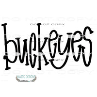 Buckeyes # 1933 Sublimation transfers - Heat Transfer