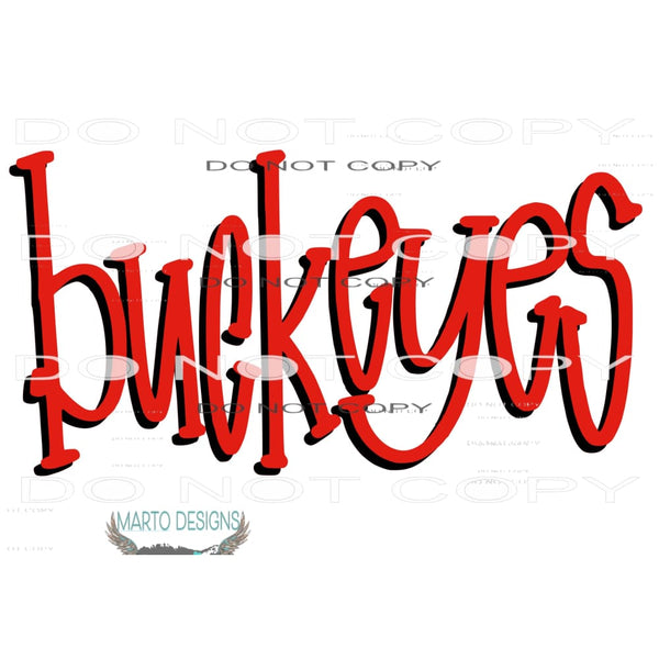 Buckeyes # 1934 Sublimation transfers - Heat Transfer