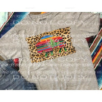 buffalo serape leopard 2 sublimation transfer Heat Transfer