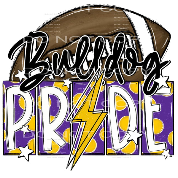 Bulldog Pride #5981 Sublimation transfers - Heat Transfer