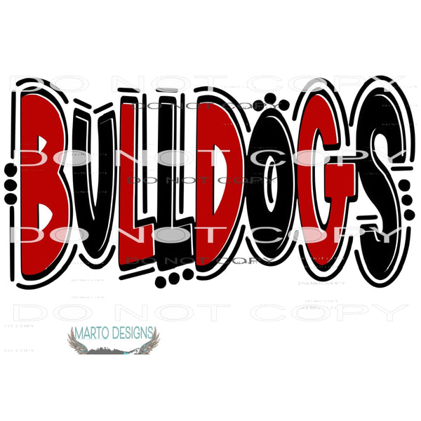 bulldogs # 1115 Sublimation transfers - Heat Transfer