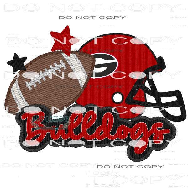 Bulldogs #7079 Sublimation transfers - Heat Transfer Graphic
