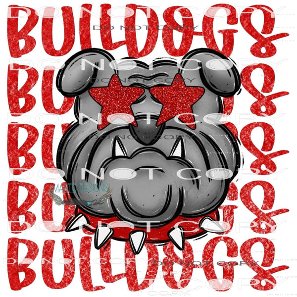 Bulldogs #7231 Sublimation transfers - Heat Transfer Graphic
