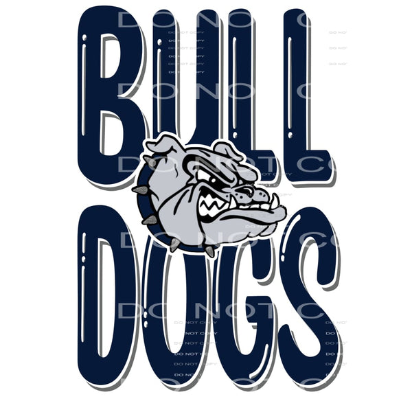 Bulldogs # 88841 Sublimation transfers - Heat Transfer