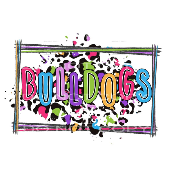 bulldogs # 88846 Sublimation transfers - Heat Transfer