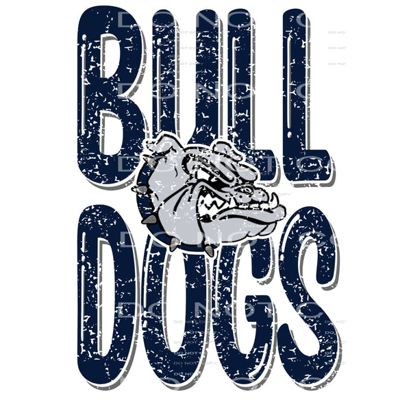Bulldogs # 88911 Sublimation transfers - Heat Transfer