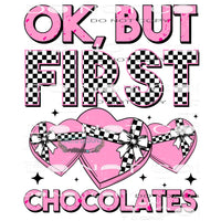 But First Chocolates #11273 Sublimation transfer - Heat