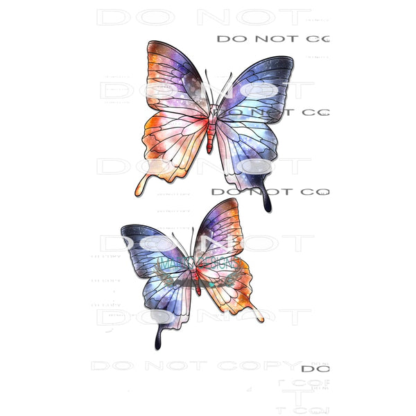 Butterfly Sleeve #9428 Sublimation transfers - Heat Transfer
