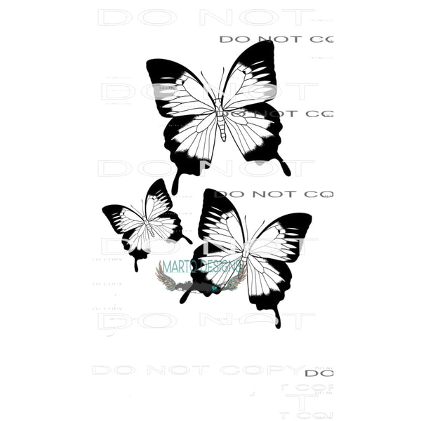 Butterfly Sleeve #9430 Sublimation transfers - Heat Transfer