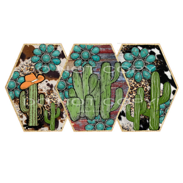 Cactus #5588 Sublimation transfers - Heat Transfer Graphic