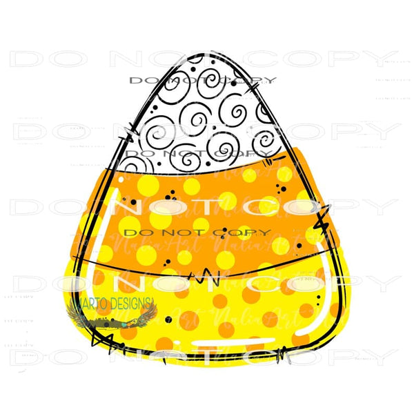 Candy Corn #6451 Sublimation transfers - Heat Transfer