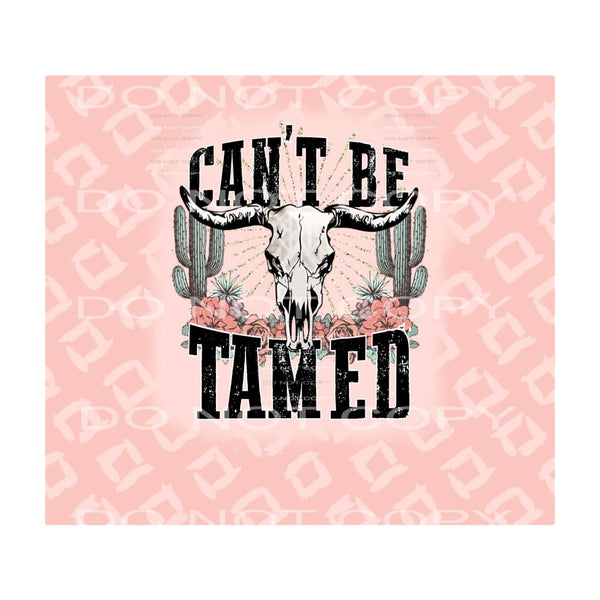 Cant be tamed # 889 - Heat Transfer Graphic Tee - women’s