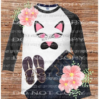 Cat Face True Love eyes sublimation transfer Heat Transfer