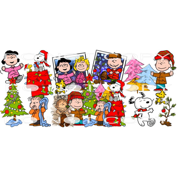 Charlee Brown Christmas #8048 Sublimation transfers - Heat