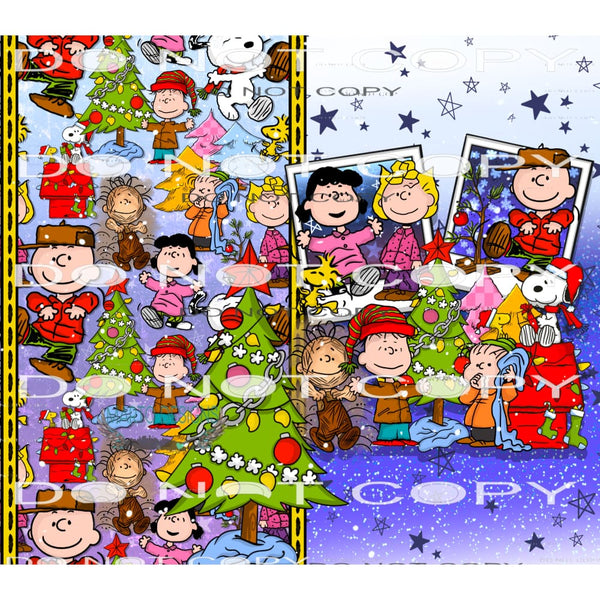 Charlee Brown Christmas #8075 Sublimation transfers - Heat